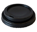 Coffee Cup Sip Lid Black 250ml